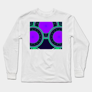 Patterns of the Stained Glass Window Long Sleeve T-Shirt